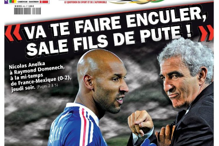 Anelka sqaron zënkën me Domenech para 1 dekade