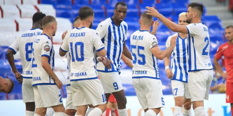 Champions-i, Tirana sot kundër Dinamo Tbilisi