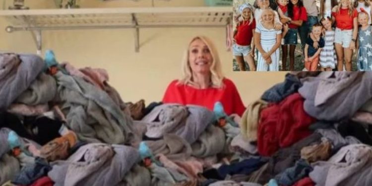 E rrallë/ Rrëfehet mami i 16 fëmijëve: Ja si ja bëj për të larë, shplarë e tharrë rrobat sa një mal (VIDEO)
