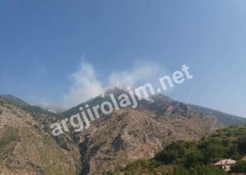 Gjirokastër, 4 vatra aktive zjarri në Zhulat (VIDEO)