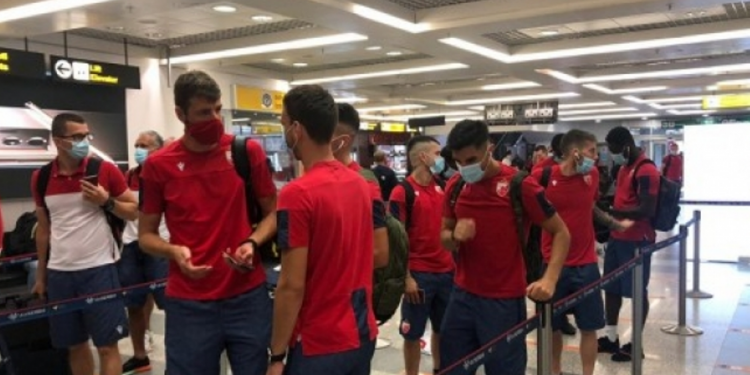 Mbërrin në Tiranë ekipi i Crvena Zvezda