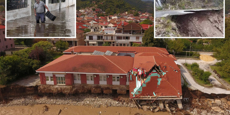 Një tjetër viktimë nga cikloni i fuqishëm mesdhetar “Ianos” (Foto nga dëmtimet në Greqi)