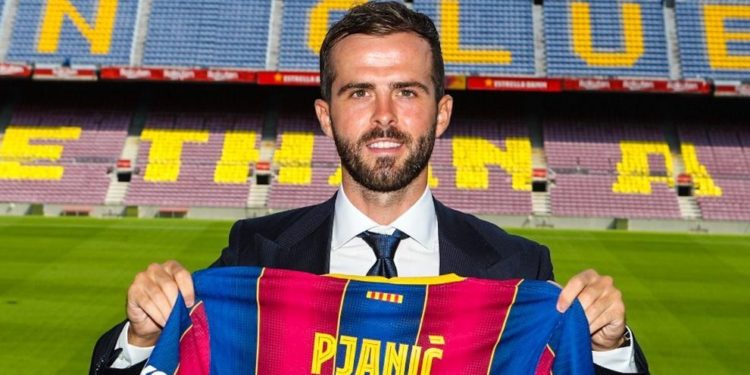 Ëndërr e bërë realitet, Pjaniç prezantohet te Barcelona