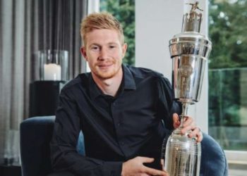 Kevin De Bruyne zgjidhet lojtari më i mirë i vitit në Angli