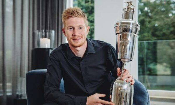 Kevin De Bruyne zgjidhet lojtari më i mirë i vitit në Angli