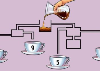 Enigma që po i mundon të gjithë. Cili filxhan mbushet i pari me kafe?