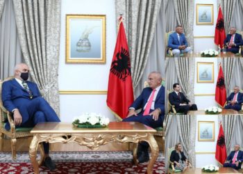 Takimi me Metën për datën e zgjedhjeve, vetëm Rama me maskë, opozita s’ka frikë nga Covid (FOTO)