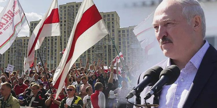 Protestat në Bjellorusi, qindra demostrues opozitarë të arrestuar