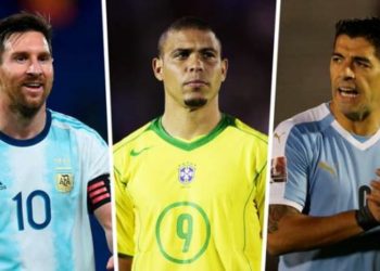 Messi dhe Suarez barazojnë rekordin e Ronaldos