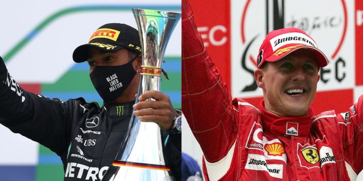 Historike në Formula 1/Hamilton thyen rekordin historik të Schumacher