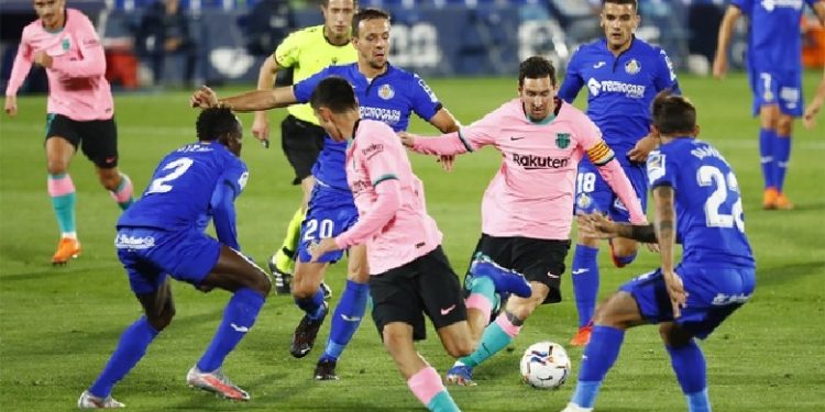 La Liga, Getafe i merr 3 pikët Barcelonës, Reali shtanget nga Cadiz