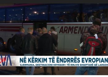 VIDEO/ 20 autobusa nisen nga Tirana gati përditë drejt Gjermanisë, të rinjtë braktisin vendin (Pamje të trishta)