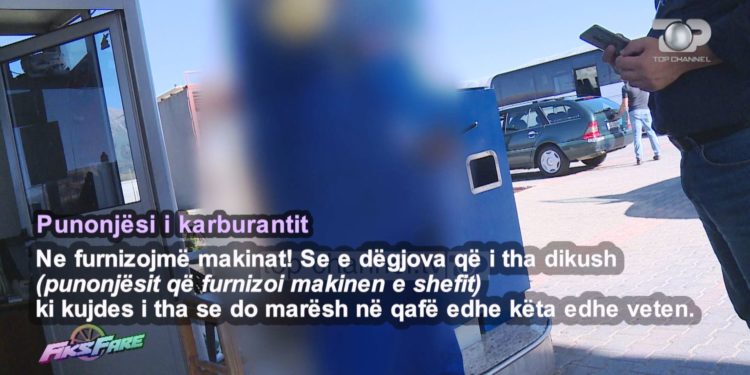 Fiks Fare ‘kap mat’ shefin e rendit në Gjirokastër, vjedh naftën me bidonë