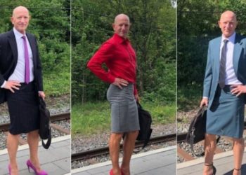 Njihuni me babain e 3 fëmijëve që çdo ditë shkon në punë me fund dhe këpucë me taka