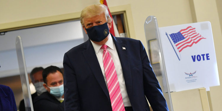 Zgjedhjet në SHBA, voton presidenti Trump