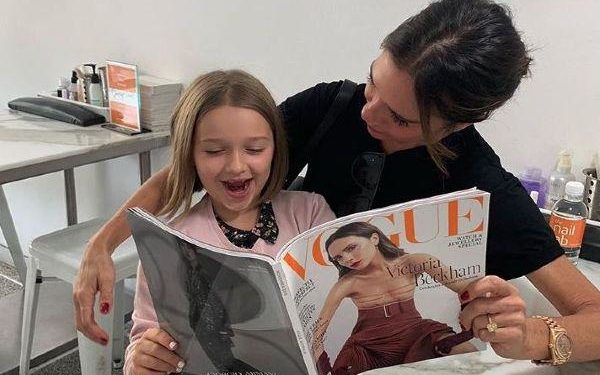 Vajza e çiftit Beckham pagoi 360 paund për të prerë flokët