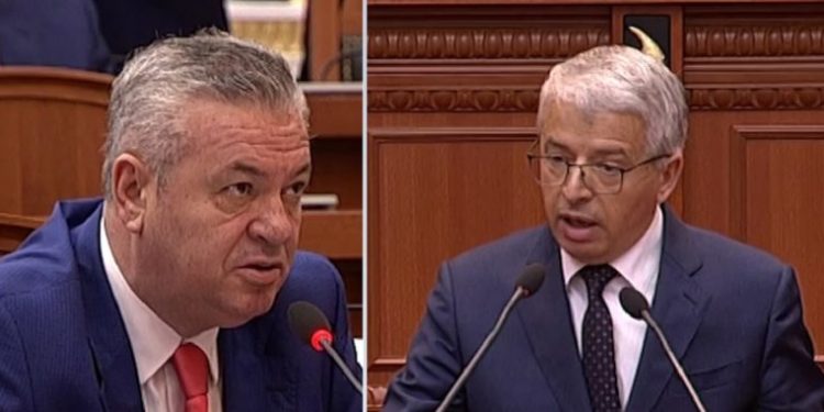 Sherr në Kuvend, ministri Lleshaj-Mylsim Murrizit: Mos ma trash zërin mua more, e di ti nga jam unë?! Polic ke qënë dhe polic ke mbetur akoma