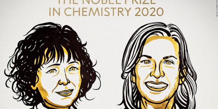 Çmimi Nobel për Kiminë i jepet dy shkencëtarëve për teknikën modifikuese të ADN-së