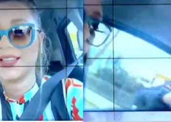 Ronela Hajatit i ndodh e papritura rrugës për Përmet. Gjatë lidhjes direkte, e ndalon policia dhe… (VIDEO)