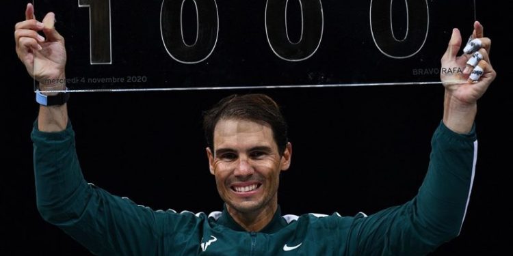 Nadal një legjendë, arrin fitoren nr.1000 si profesionist