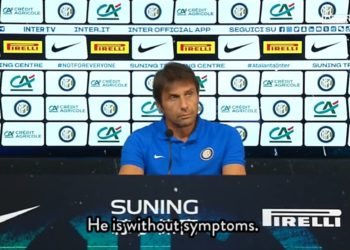 Ndeshja ndaj Atalantës, Conte mesazh lojtarëve të tij