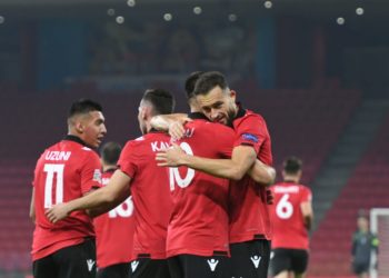 Shqipëria nuk ndalet përballë Kazakistanit/ Shënon 2 gola në 23 minuta lojë