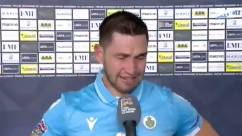 San Marino merr dy barazime radhazi, lojtari qan në intervistën live