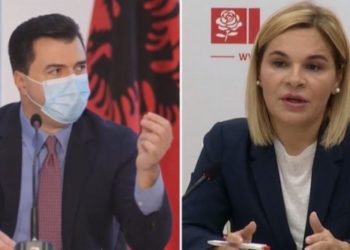 Basha thirrje Kryemadhit të mbajë maskë: Eshtë jashtë kontrollit, duhet të vetëdijesohet! Mos e shpërfillni pandeminë