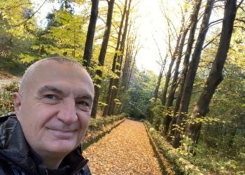 Ilir Meta mesazh të koduar: Po bien dhe gjethet e fundit. Më të bukura do çelin në Pranverë