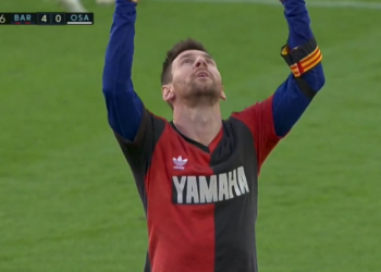 Leo Messi shënon gol të jashtëzakonshëm dhe ia kushton Maradonës