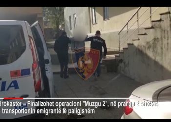 Trafik klandestinësh në Gjirokastër, dy të arrestuar te Kthesa e Jorgucatit