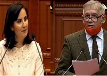Debat për Gjirokastrën në Kuvend, Fate Velaj i ‘mbyll gojën’ zëvendëses së Tritan Shehut: Flamur Golemi është më i miri i 61 kryetarëve të bashkive, e thonë dhe shumë ambasadorë (VIDEO)