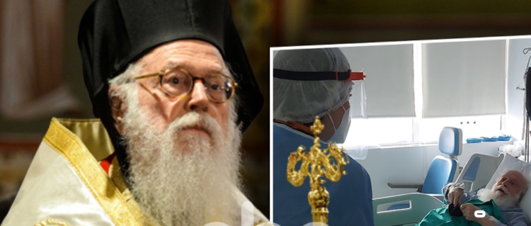 Brenda spitalit ku ndodhet Kryepeshkopi Janullatos, ambasadorja: Duam të kthehesh sa më shpejt në Shqipëri (VIDEO)