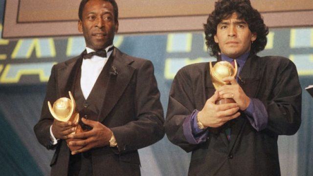 Ndarja nga jeta e Maradonës, Pele: Një ditë do të godasim një top së bashku në qiell