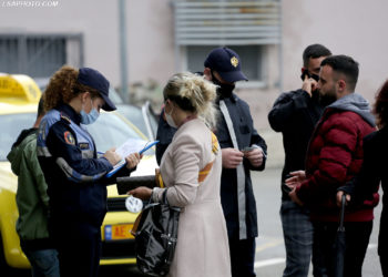 Të pabindurit për maskën, gjobiten 627 persona në Shqipëri