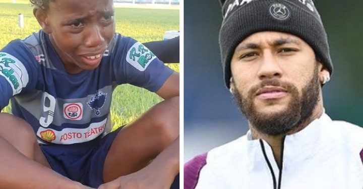 Neymar thyen rrjetin me mesazhin inkurajues për 11-vjeçarin