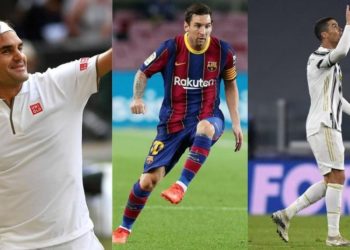 Federer ja kalon CR7 dhe Messit, ja sportistët më të paguar në vitin 2020