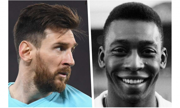 Leonel Messi synon rekordin e Peles