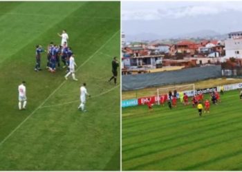 Vllaznia ‘luan tenis’ ndaj Skënderbeut