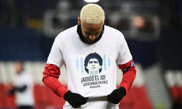 Neymar flet për takimin me Maradonën si adoleshent