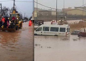 Edhe Greqia pëson dëme nga moti i keq dhe përmbytjet