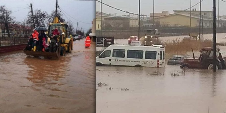 Edhe Greqia pëson dëme nga moti i keq dhe përmbytjet