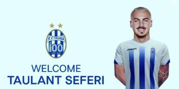 Merr fund pritja, Tirana prezanton sot Taulant Seferin