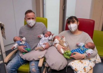 Ndodh 1 herë në 100 vjet/ Shqiptari bëhet me katërnjakë në Gjermani