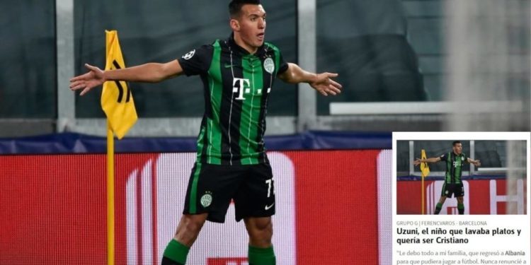 Video/ Gol spektakolar i Uzunit, Ferencvarosh shmang humbjen