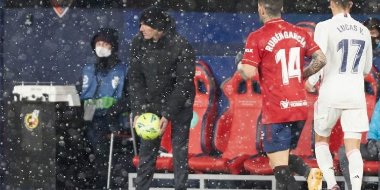 Barazimi me Osasunan, Zidane: Na urdhëruan të luanim, nuk ishte ndeshje futbolli