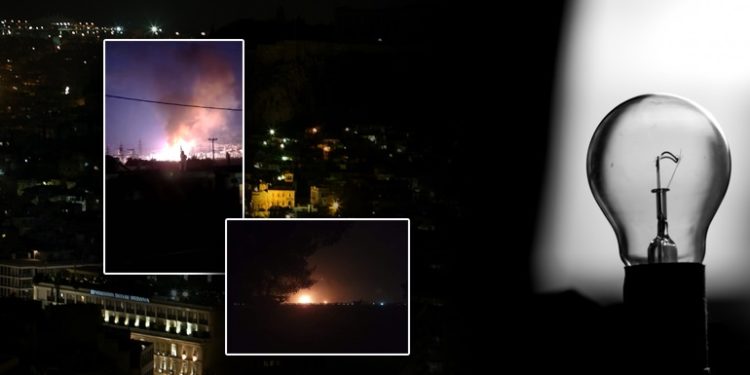 Shpërthim i fuqishëm në Athinë, “zhytet” në errësirë kryeqyteti grek (VIDEO)