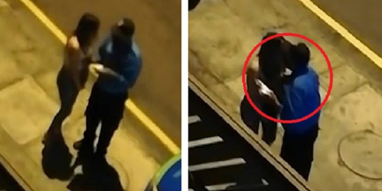 Shkeli orën policore/ Vajza tundon policin, e puth në buzë dhe i shpëton gjobës! (VIDEO)