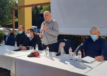 Tritan Shehu nis fushatën me Dasho Alikon në Gjirokastër: Do t’i japim fund regjimit autokratik të Ramës