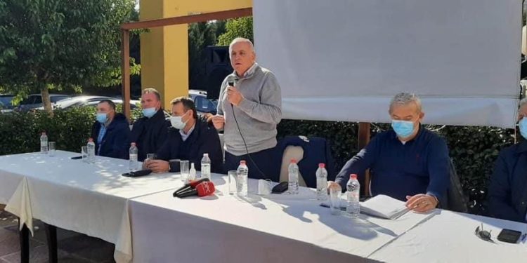 Tritan Shehu nis fushatën me Dasho Alikon në Gjirokastër: Do t’i japim fund regjimit autokratik të Ramës